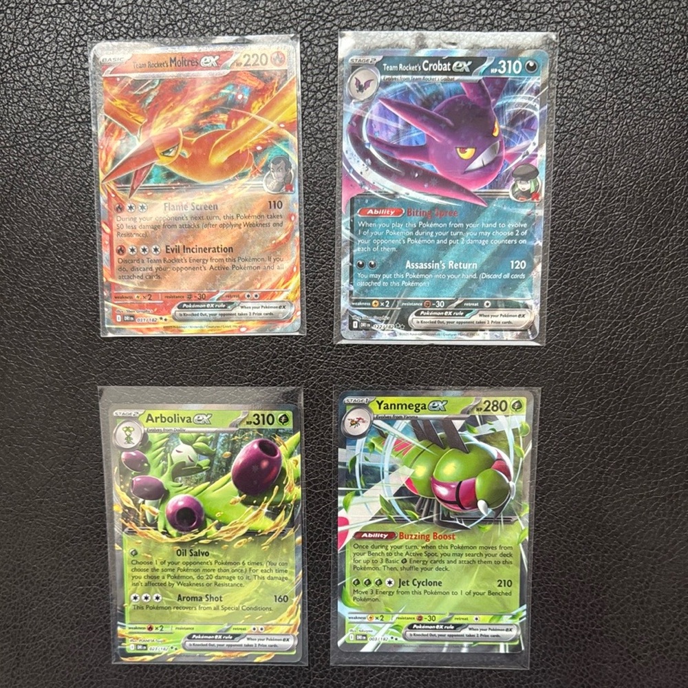 Pokemon Destin rivals Ex card lot of 4